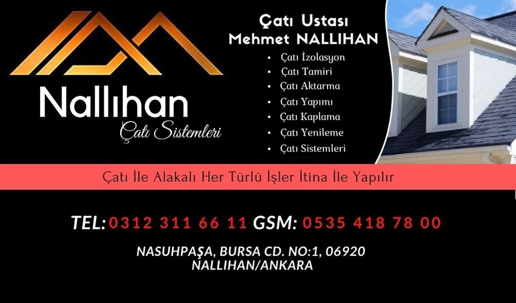 Nallıhan Çatı İzolasyon