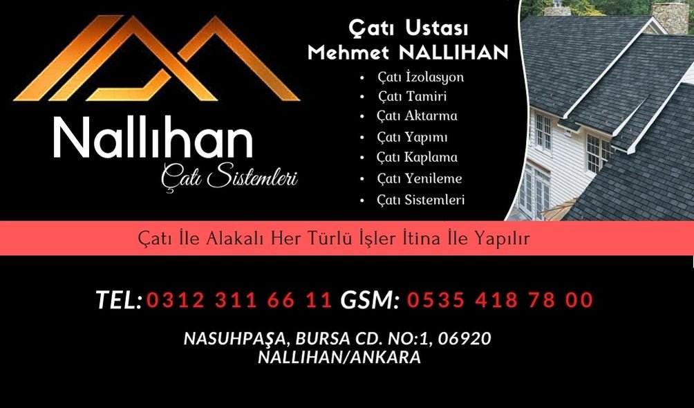 Nallıhan Çatı Ustası